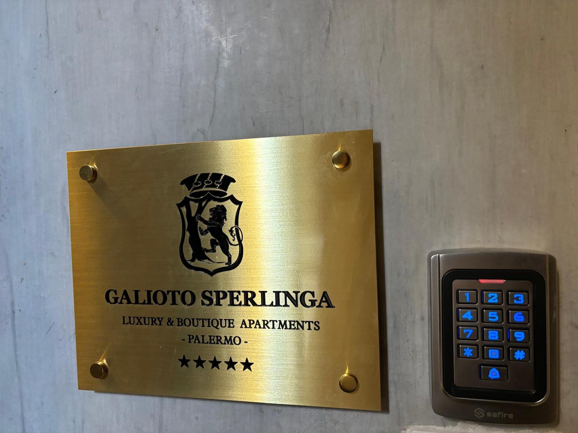 Galioto Sperlinga Luxury Boutique Apartments Palermo Eksteriør billede